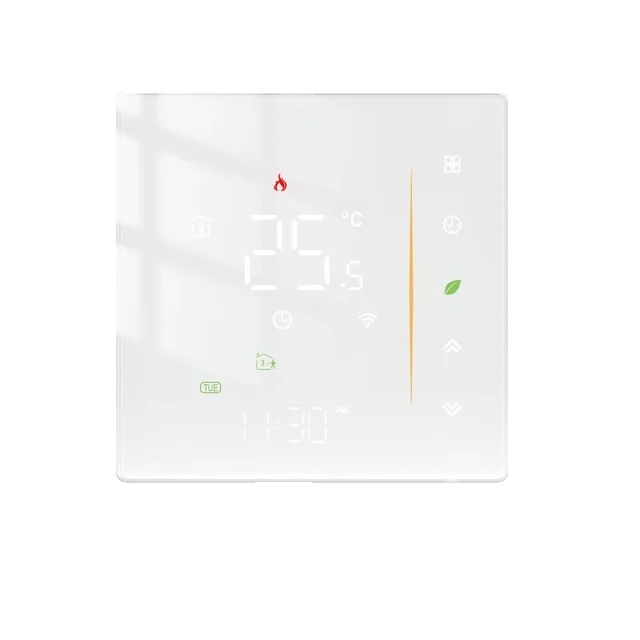 Termostat, pripojenie WiFi, hlasové ovládanie pomocou Alexa, WHT-006-GC-WH-MS