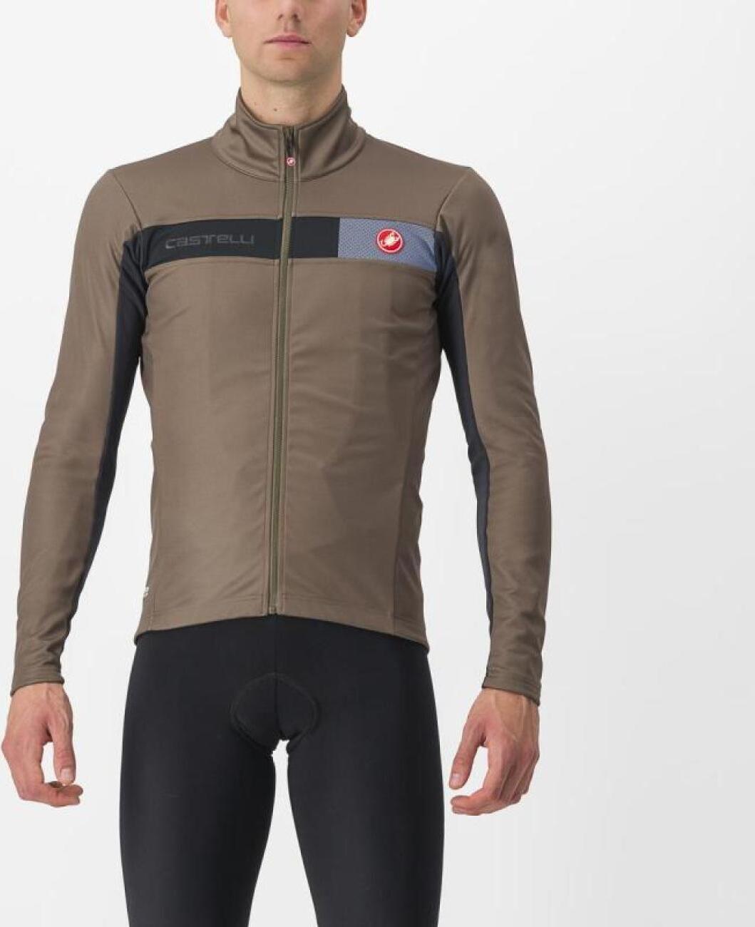 CASTELLI Fahrrad-Thermojacke - MORTIROLO 6S - Braun M 4522509-304_M