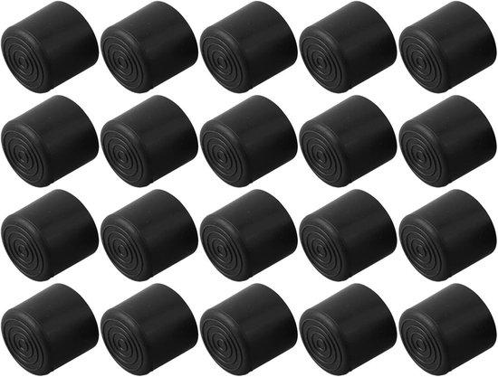 OEM 20 Stahl-Stoelpootdoppen, Stoelpootbeschermern, Stoelpoothosen, opklappbare Stoelpootkappen, Tischfußhüte, Lärmschutz (22 mm) 2026
