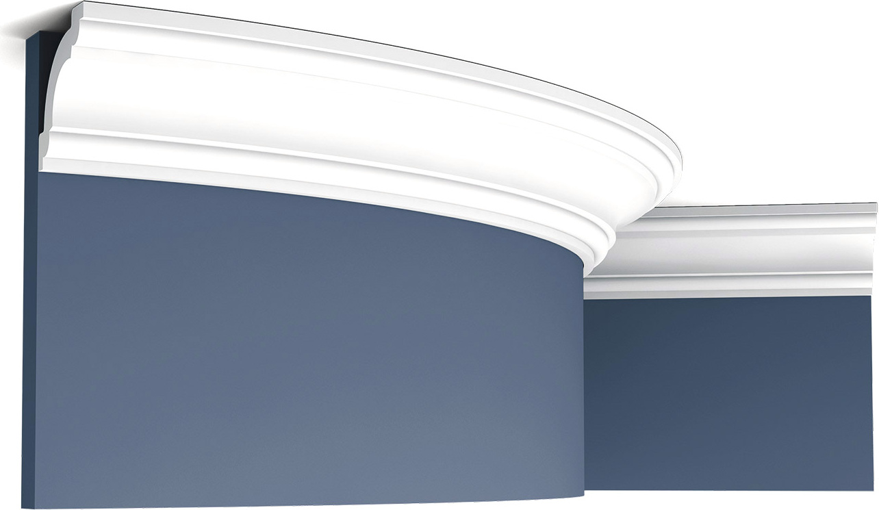 Orac Decor CX124F AXXENT flexible Eckleiste Zierleiste Stucklriste weiß | 2 m