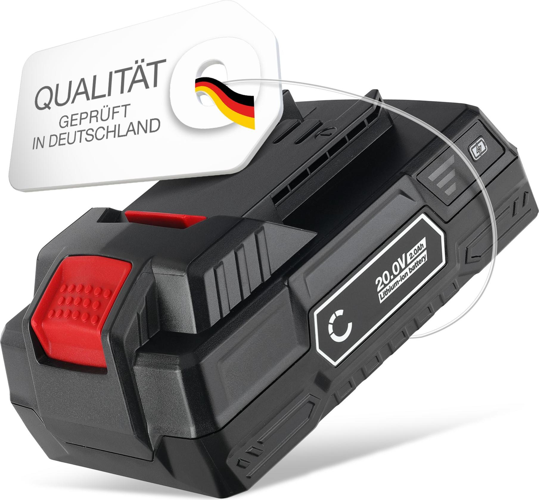 CELLONIC Akku kompatibel mit Parkside XTEAM Serie 20V 2000mAh Li Ion 942894