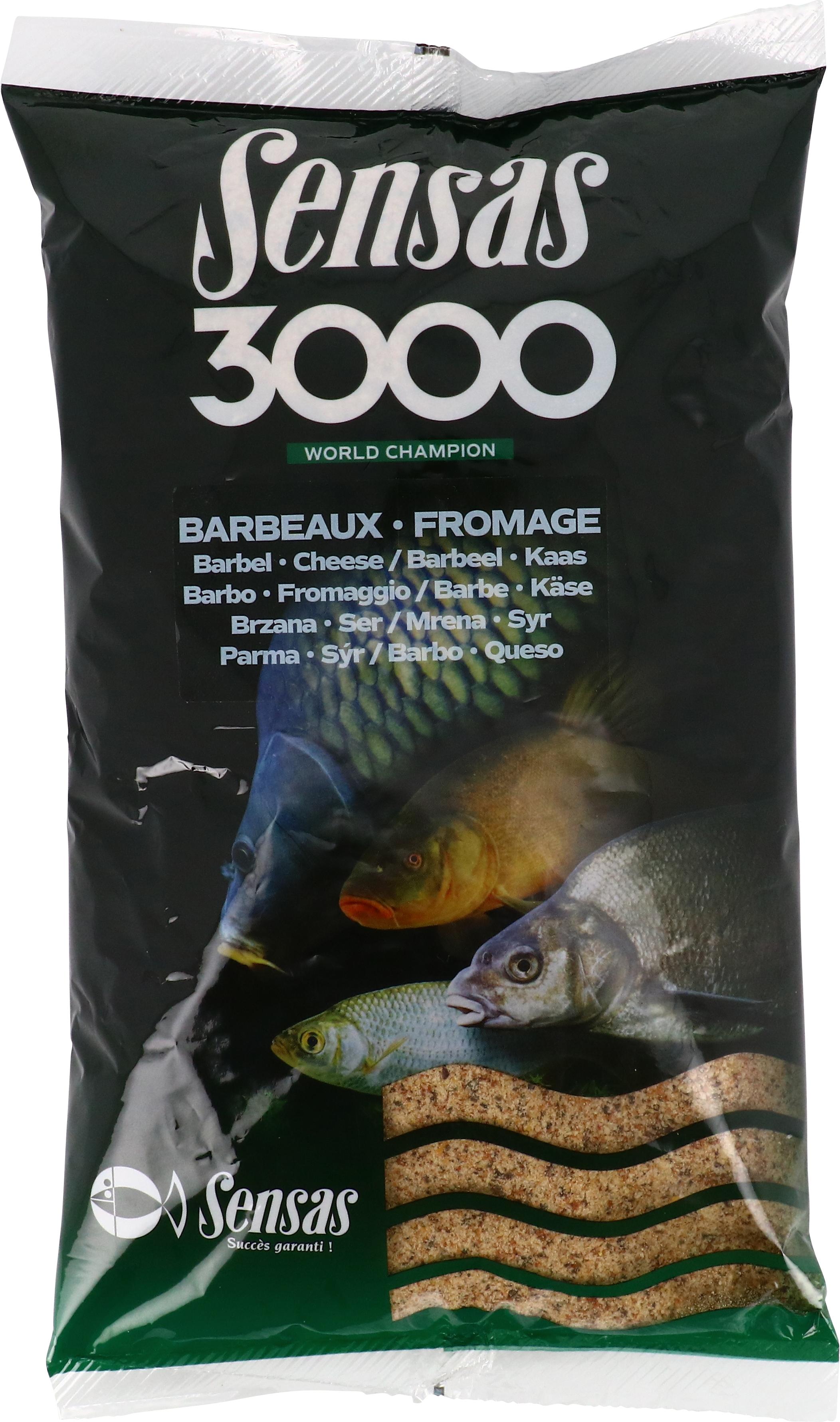 Sensas 3000 Barbeau (Barben Mit Käse) 1kg