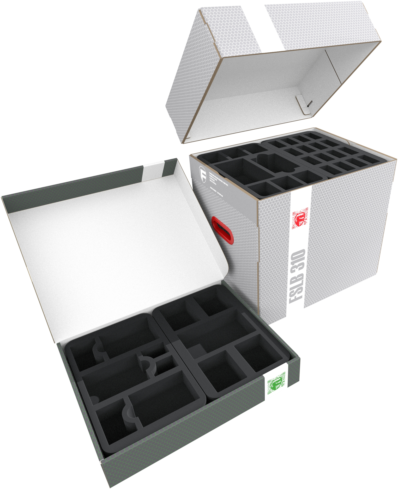 Feldherr Lagerbox-Set mit Schaumeinlage für Tsukuyumi: Full Moon Down 2E FSLB02Set