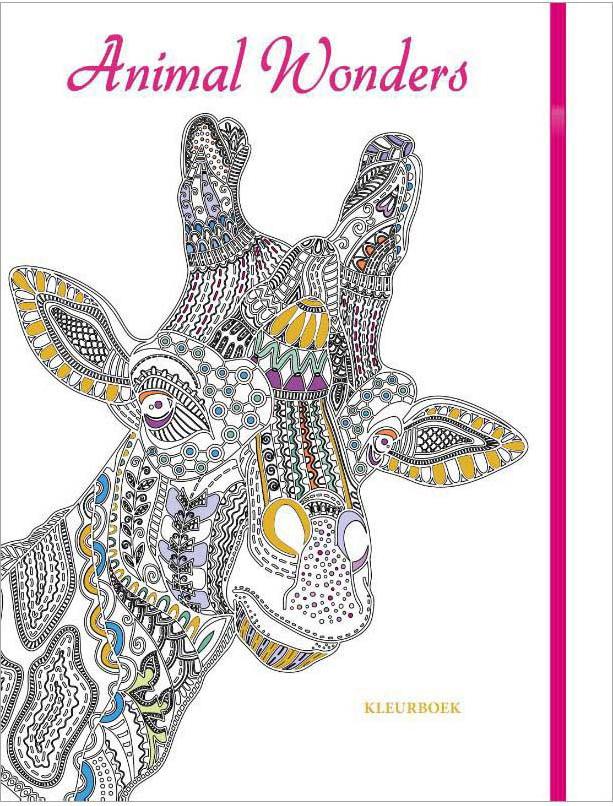 Rebo Publishers Rebo Verlag Tierwunder - Malbuch