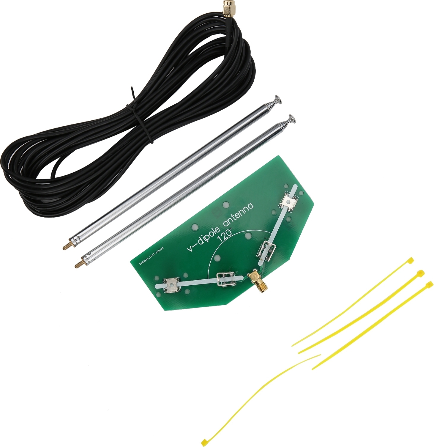 Gistuch Antenne VDipol-Funkkommunikationsfrequenz 78M1 GHz Universal-Indoor-Akzeptor