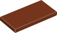 87079 Cervenohnedá 1 kus