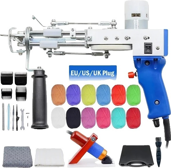 OEM Tufting-Gewehr-Set, elektrische Tufting-Pistole, 7 – 21mm Tufting-Pistole, Blaues Set 2 87