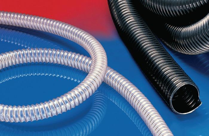 NORRES Absaug- und Frderschlauch AIRDUC PUR 355 HT Innen- 25 mm schwarz 1,4-1,5 mm Lnge 10 m 35500251015-10