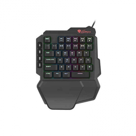 Tastatur Genesis THOR 100 RGB Schwarz NKG-1319