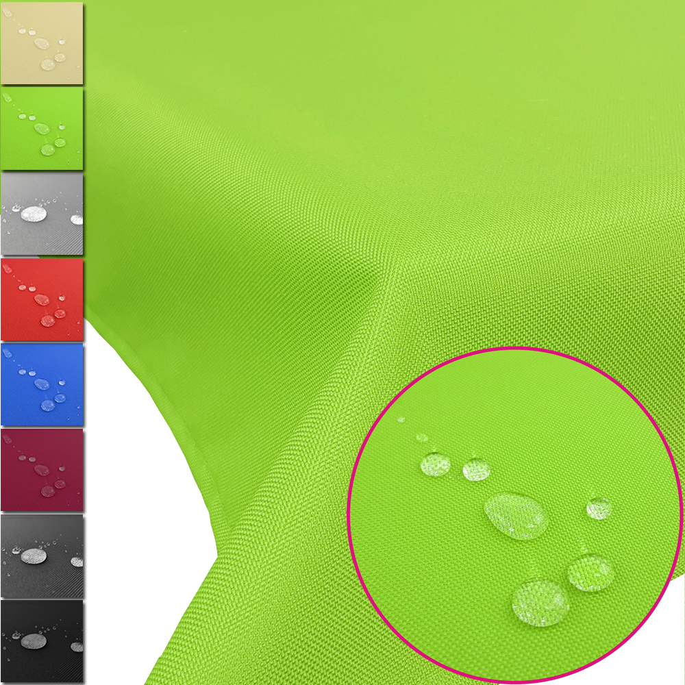 Lotuseffekt mit Fleckschutz Tischdecken im Leinen Design 110 x 110 cm in Grün TEXMAXX®Premium Gartentischdecke Tischdecke Garten eckig Maßanfertigung