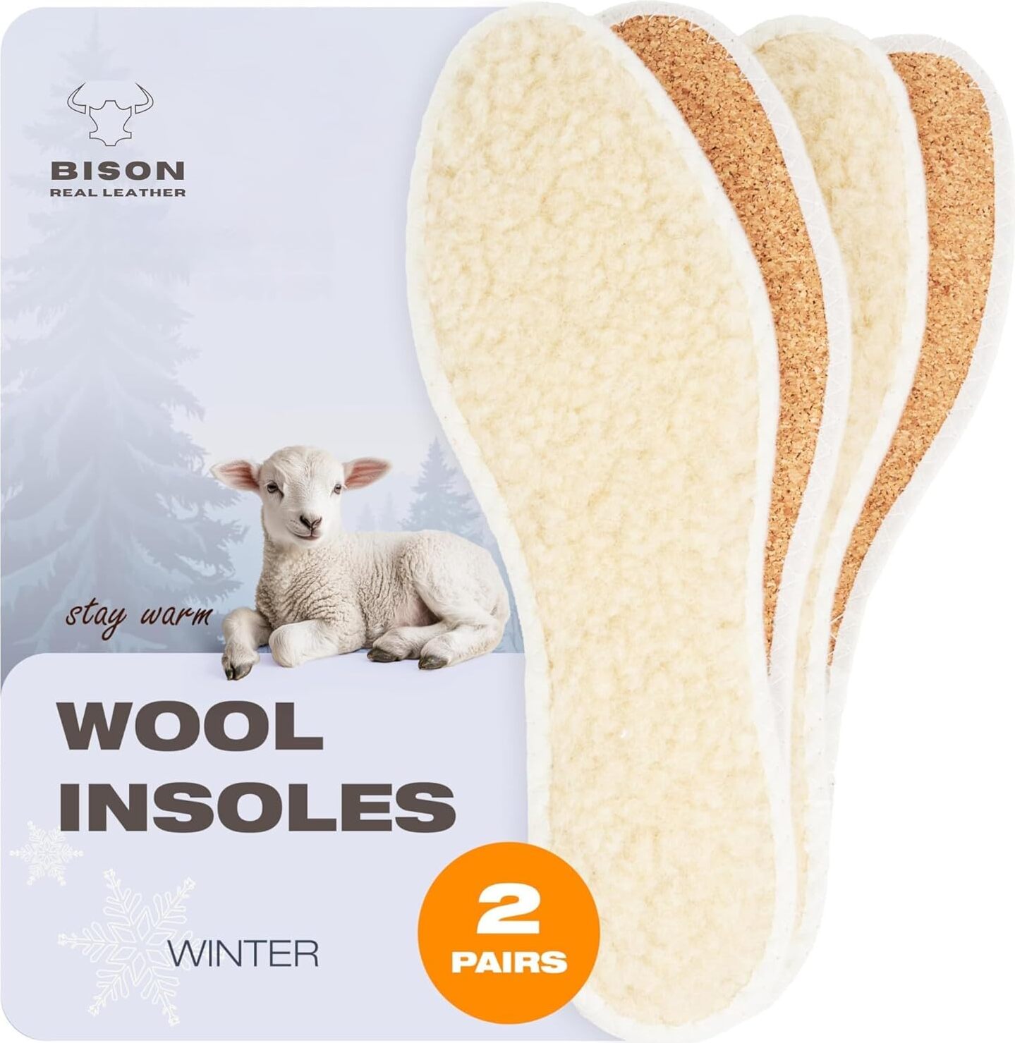 Hey Nature 2 Paires De Semelles Chauffantes Naturelles