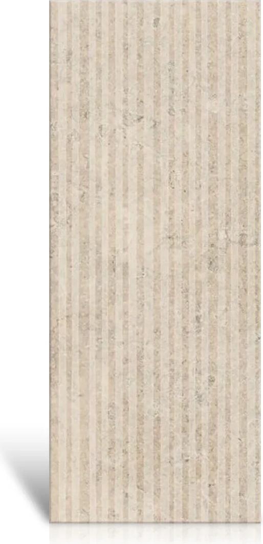 Novabell Landstone Struttura Track Clay Wandfliese matt 60x120 9 mm Steinoptik beige