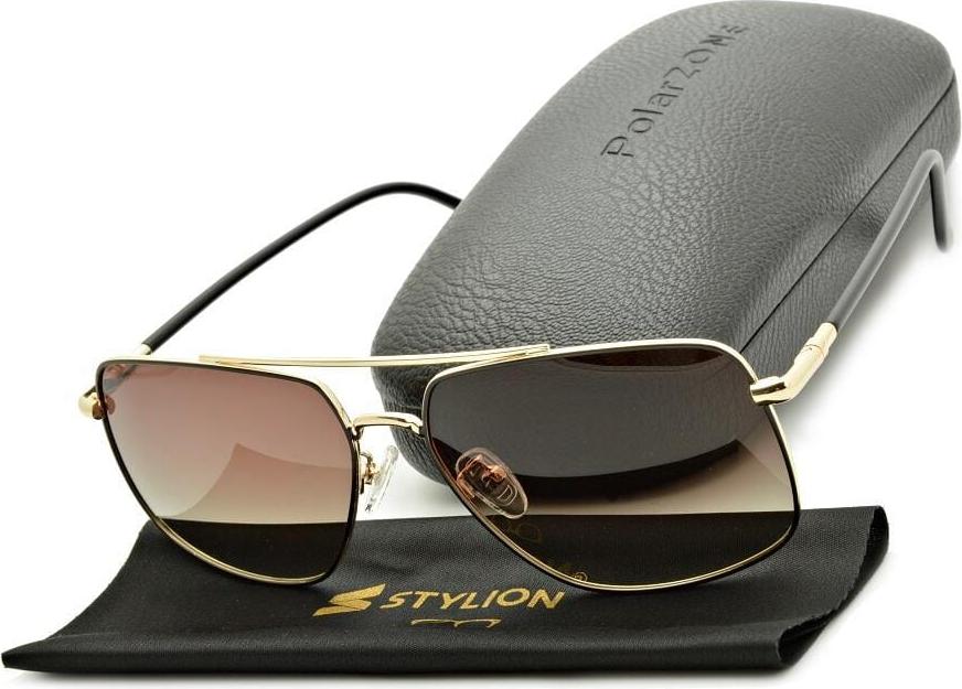 PolarZONE Herrenbrille minus 250 Dioptrien Korrektur bei Kurzsichtigkeit ST324