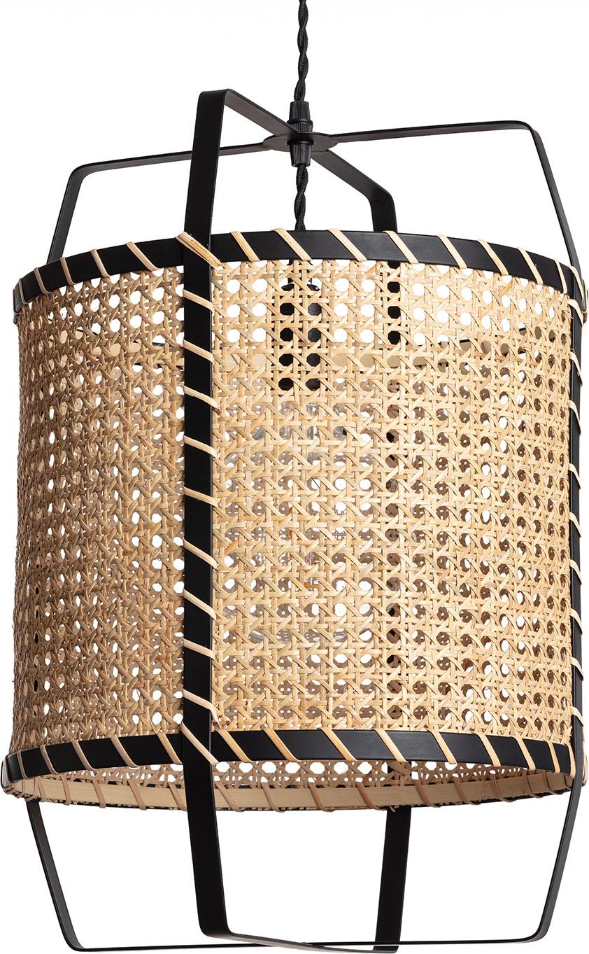 LEDKIA Eigenschaften der Pendelleuchte Rattan Baco Natürlich