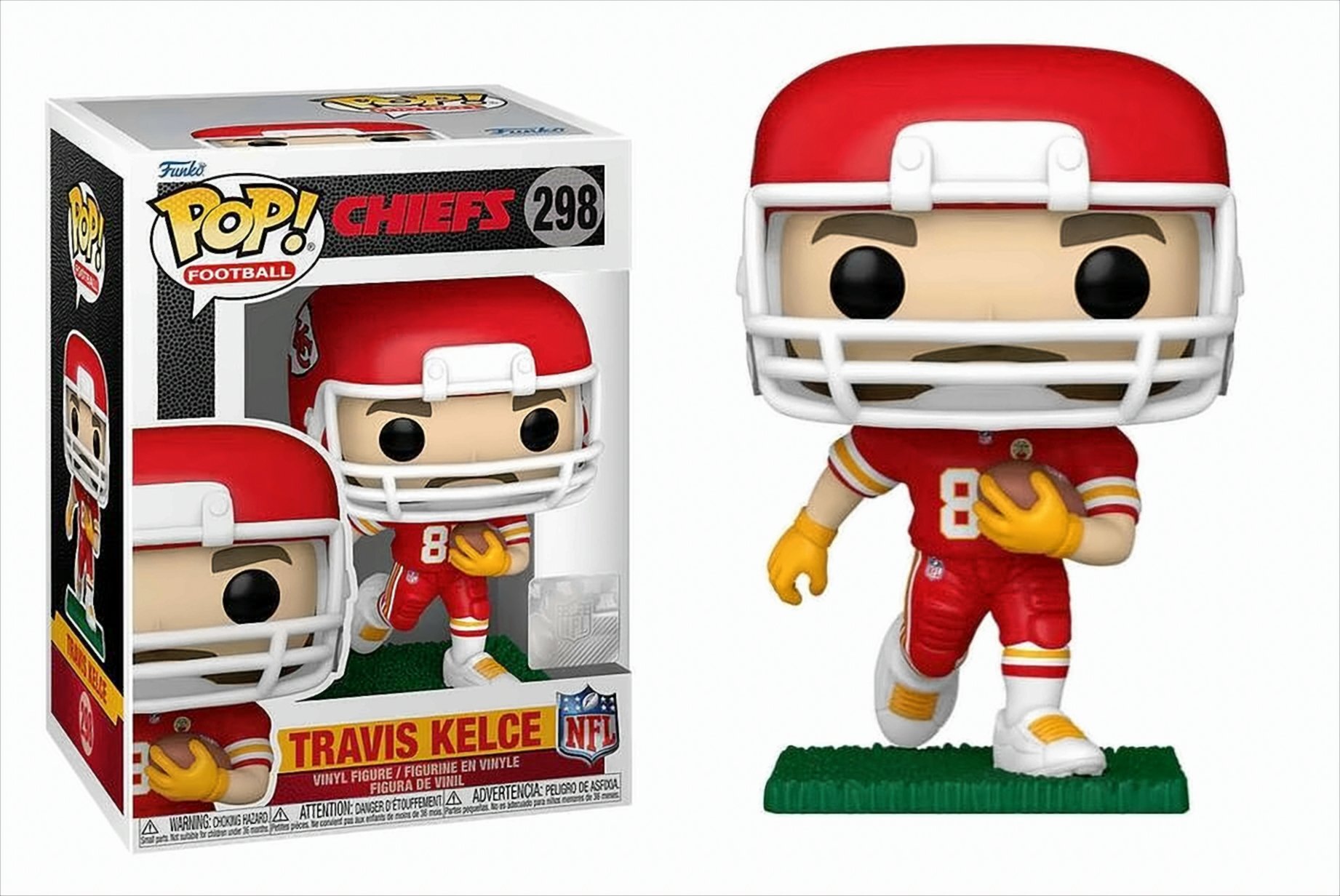 FUNKO POP! - Sports - Football NFL Kansas City Chiefs Travis Kelce #298 FK83910