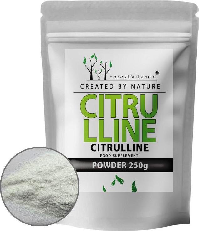 L-Citrullin Malat Pulver 250g - L Citrullin Aminosäure 2:1 - Forest Vitamin