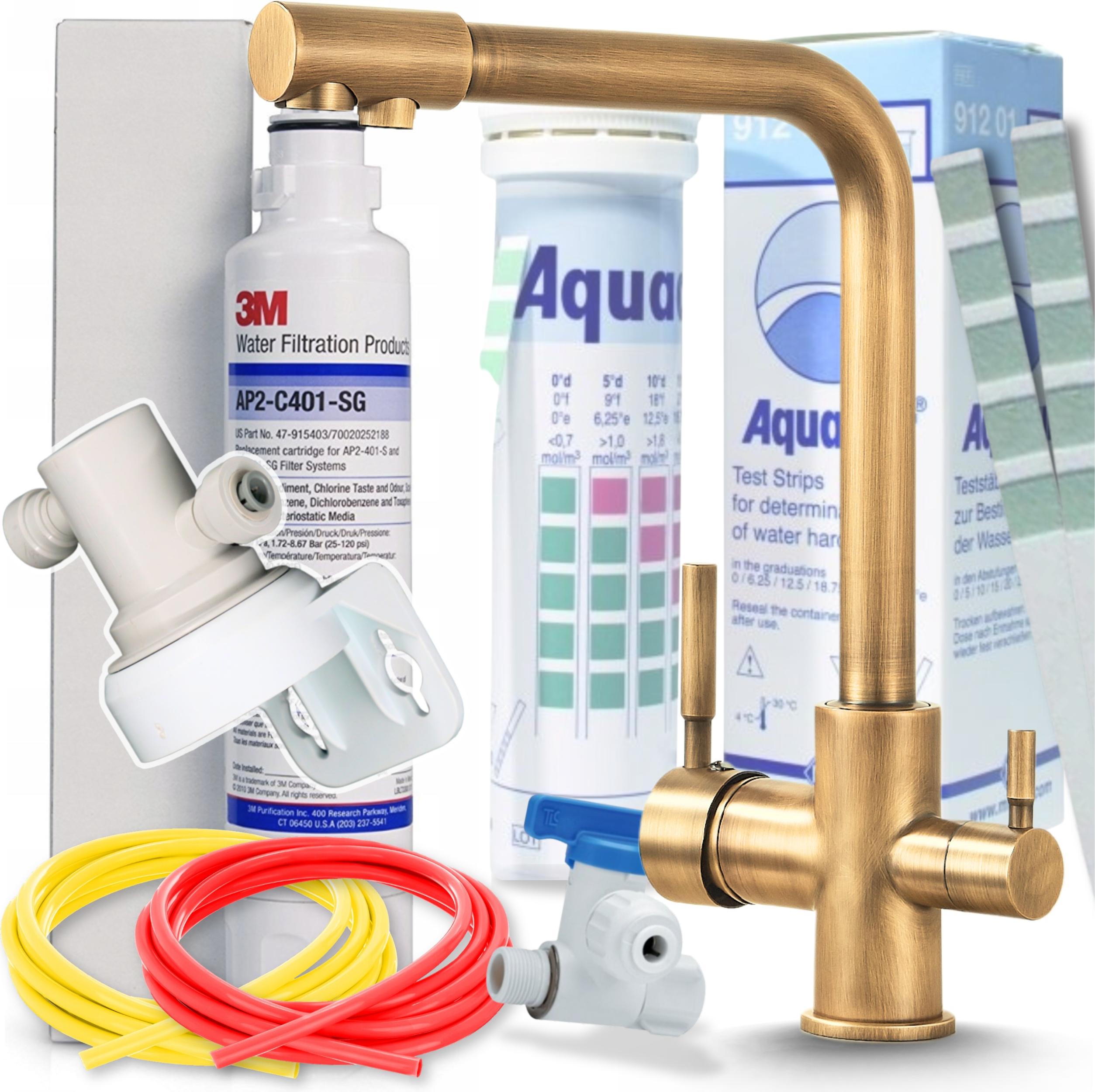 Küchenarmatur Ari 3-Wege Messing Keramikventil