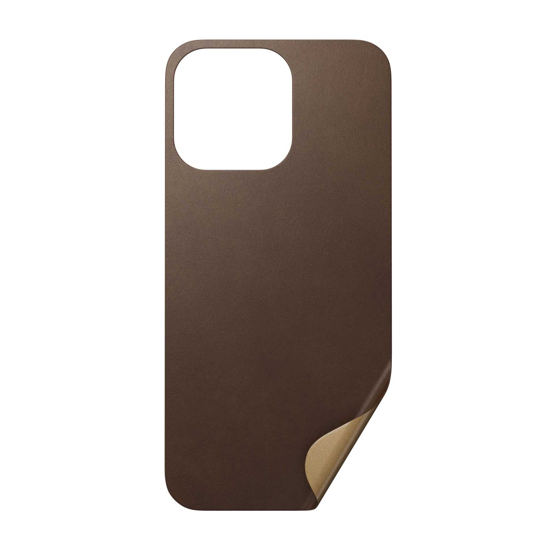 Kožená koža Nomad Rustic Brown iPhone 13 Pro