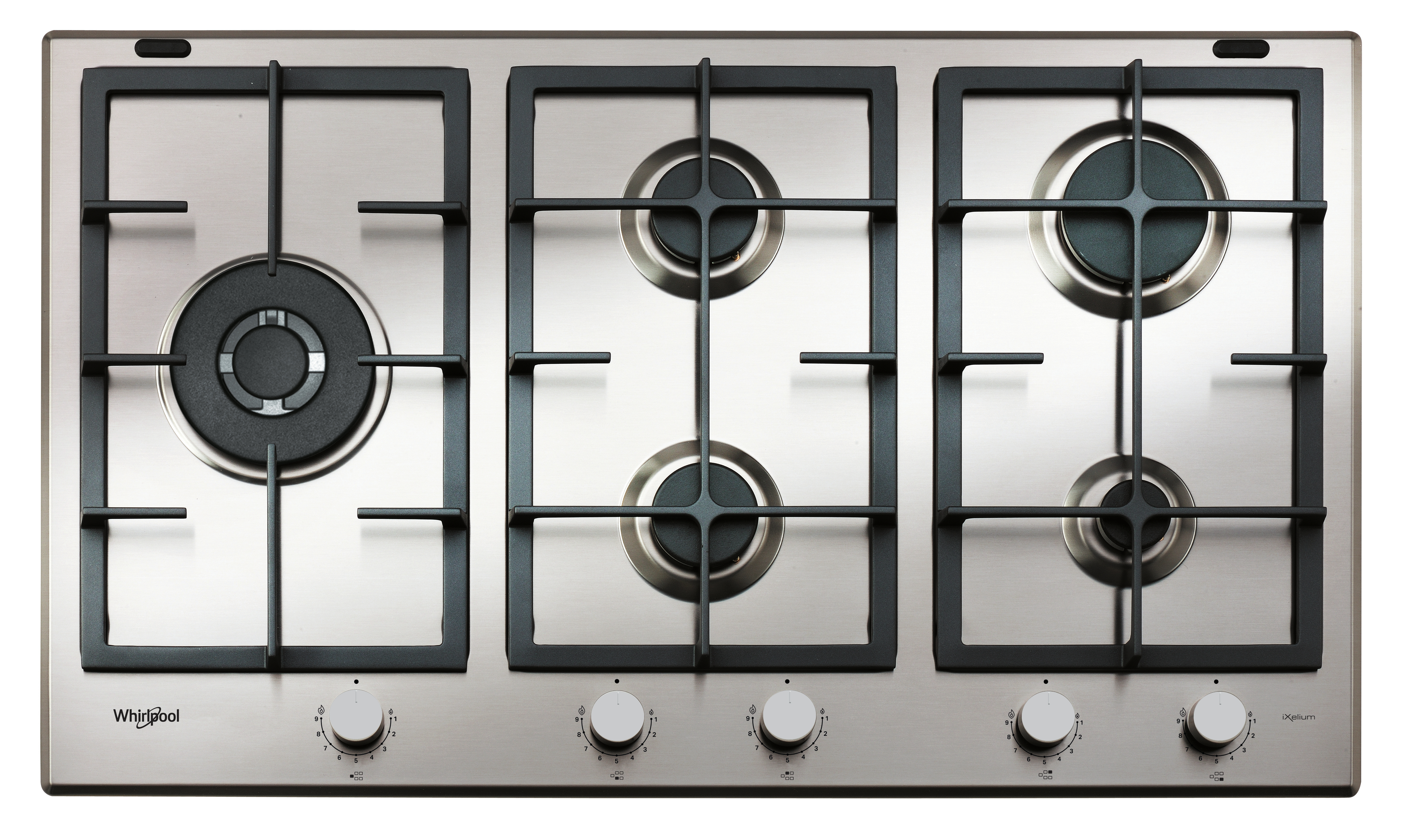 Whirlpool GMAL 9522/IXL Vstavaná varná doska 86 cm plynová s 5 horákmi oceľová