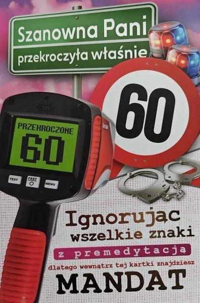Geburtstagskarte „60“ – YEKU