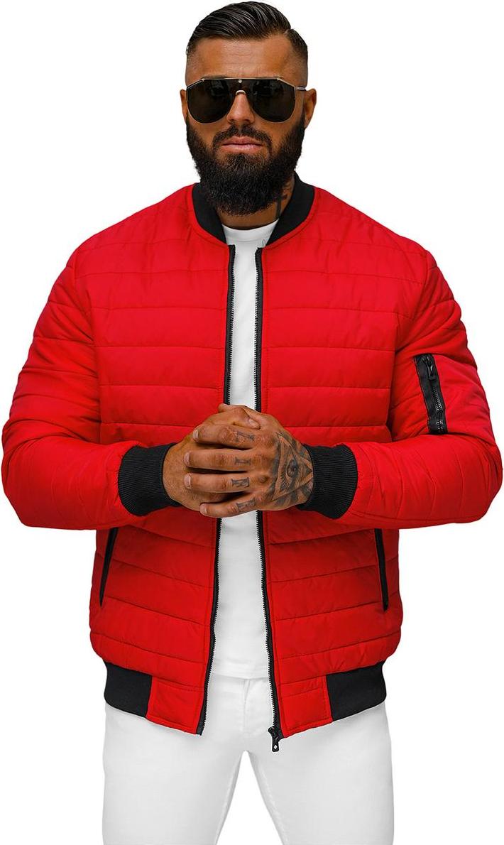 Herren Jacke Rot OZONEE JS/MY02Z XXL