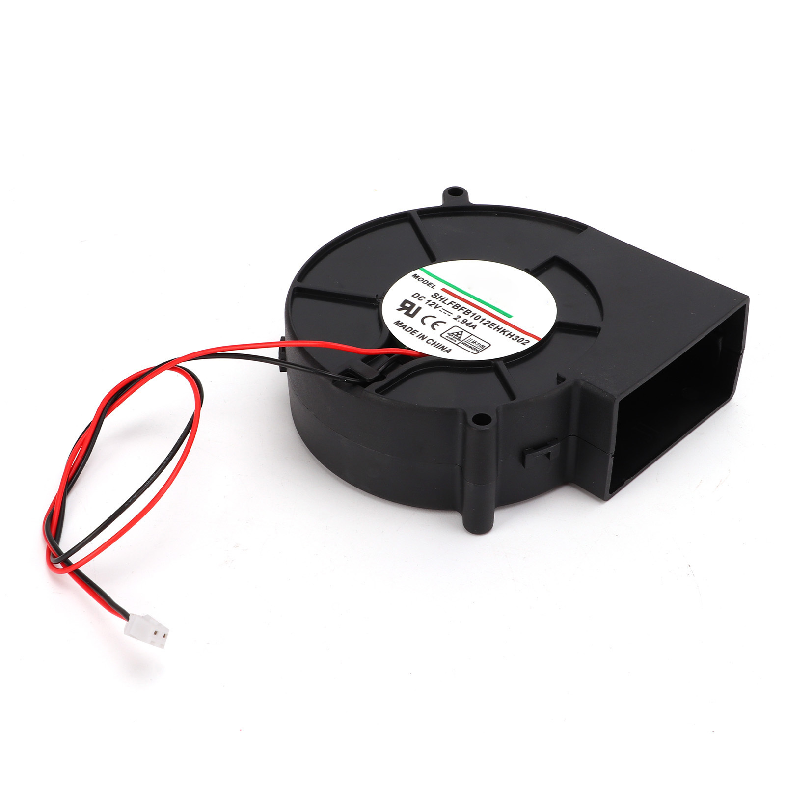 Cocosity Bürstenloses Kühlgebläse,Zweikugel-Zentrifugalgebläse,Zentrifugalgebläse 12v,Bürstenloses Zentrifugalgebläse,Gebläse,Kühlgebläse