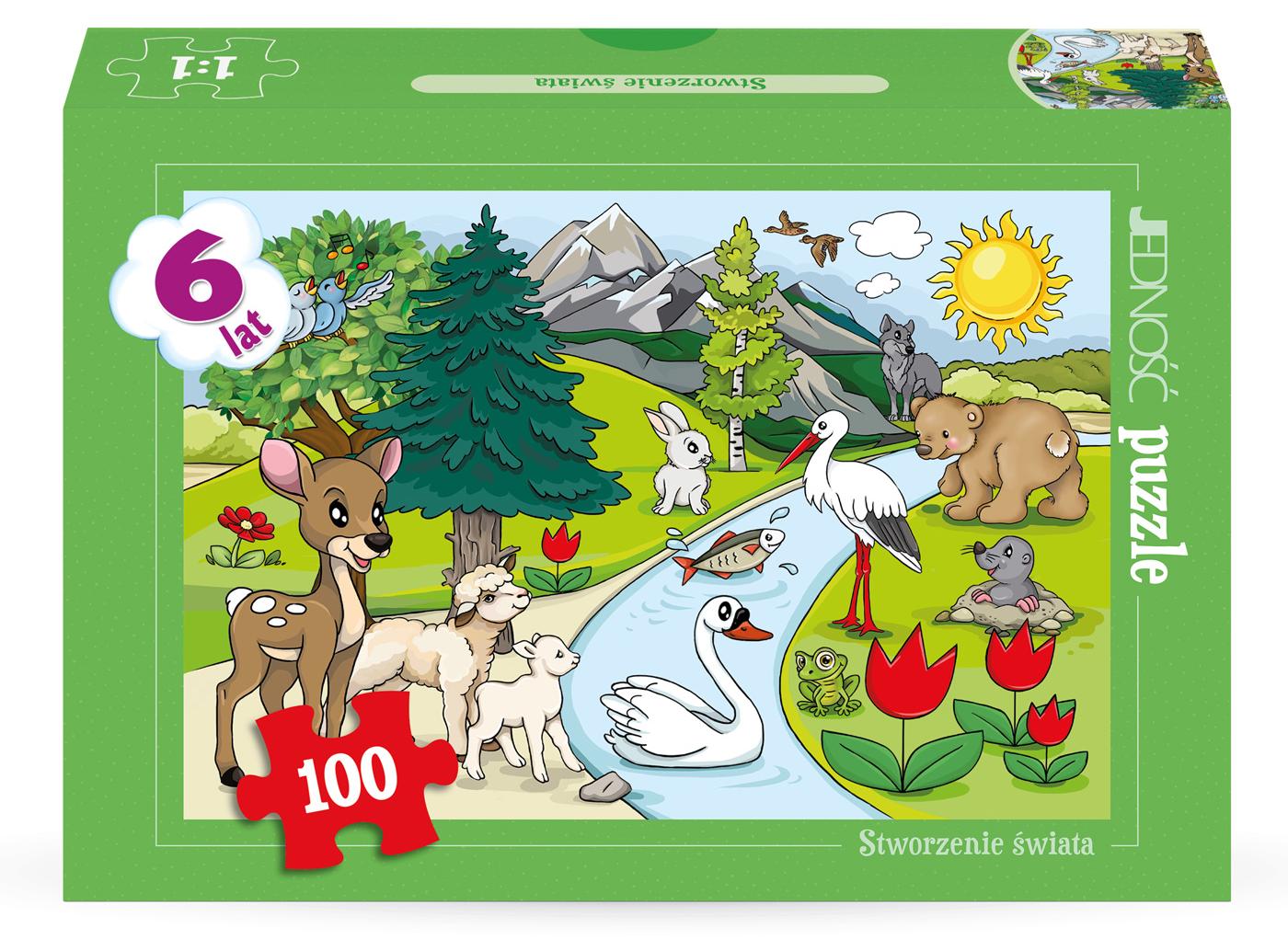 Jedność Puzzle 100 elementów Stworzenie Świata