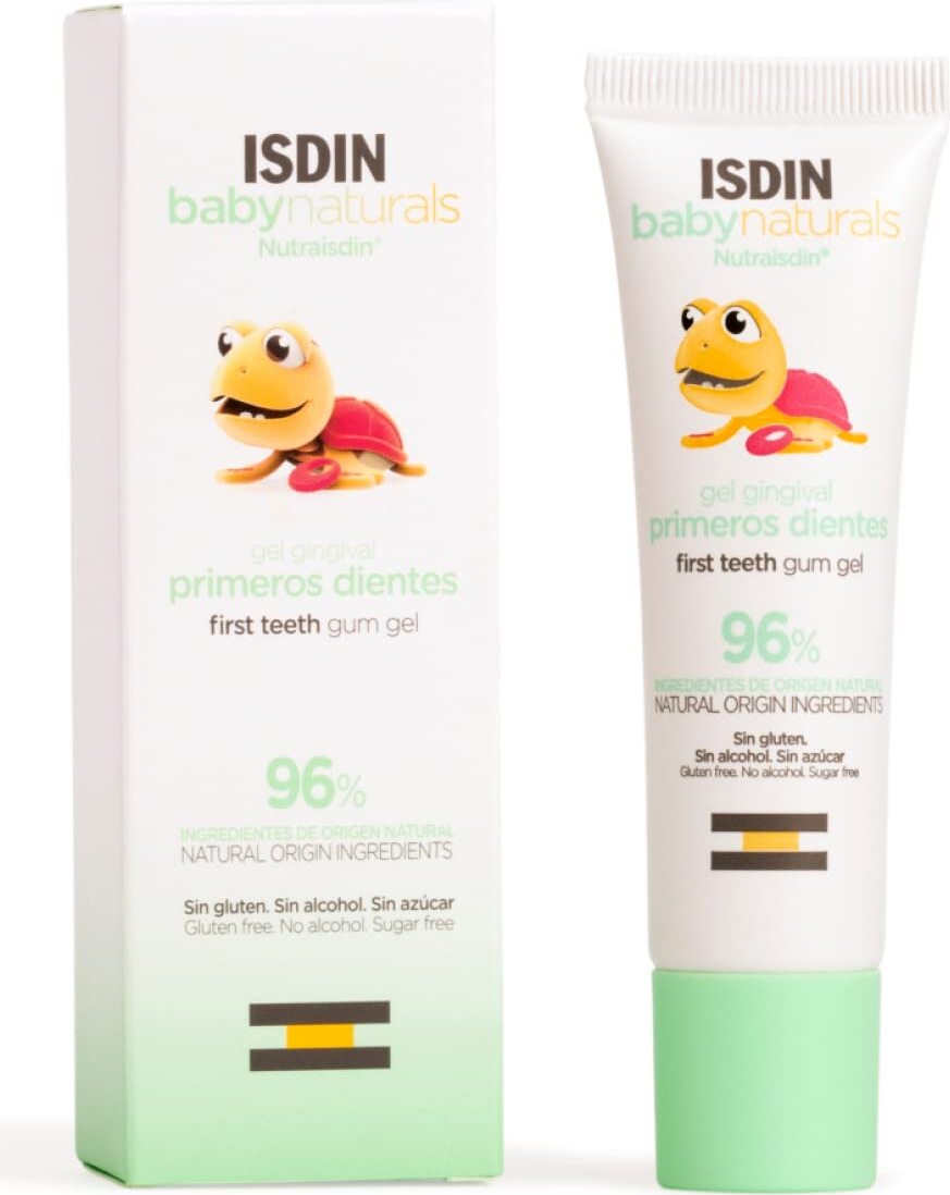 Isdin BABY NATURALS Zahnfleischgel für die ersten Zähne 30 ml