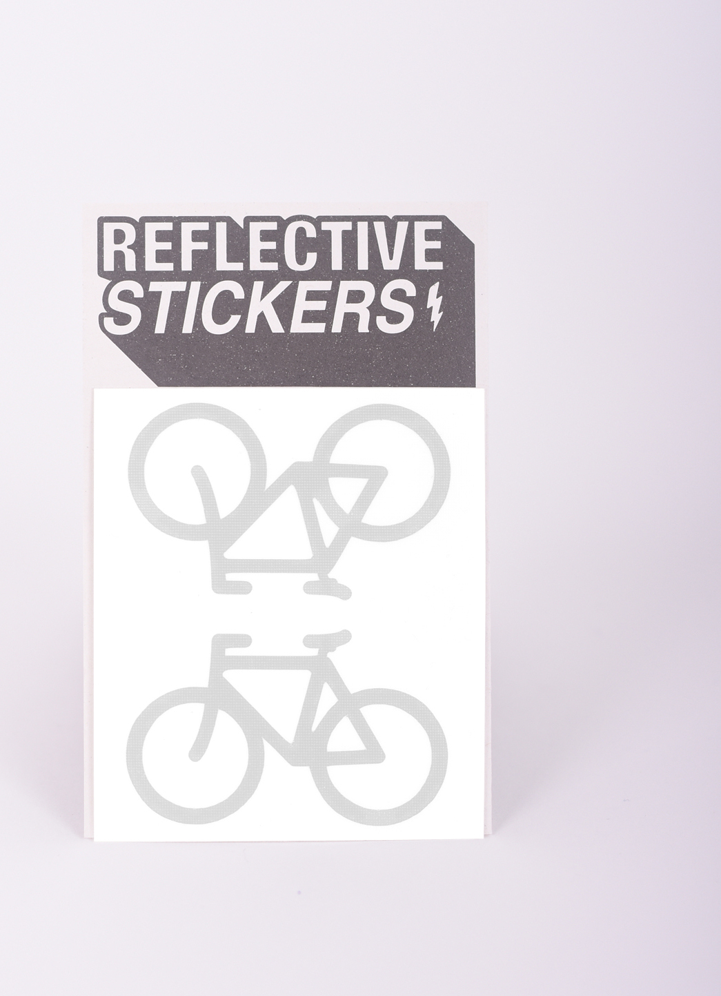 Happarel Bicycles Happarel Reflective Shapes Kit Sticker reflektierende Aufkleber für Fahrrad , Farbe:weiß, Motiv:Bicycles BICWHI