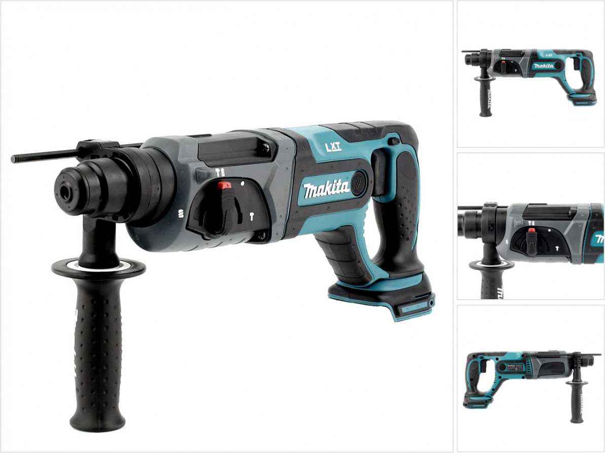 Makita BHR 241 Akumulátorové kombinované vŕtacie kladivo SDS plus 18V 1,9J Solo - bez batérie a nabíjačky