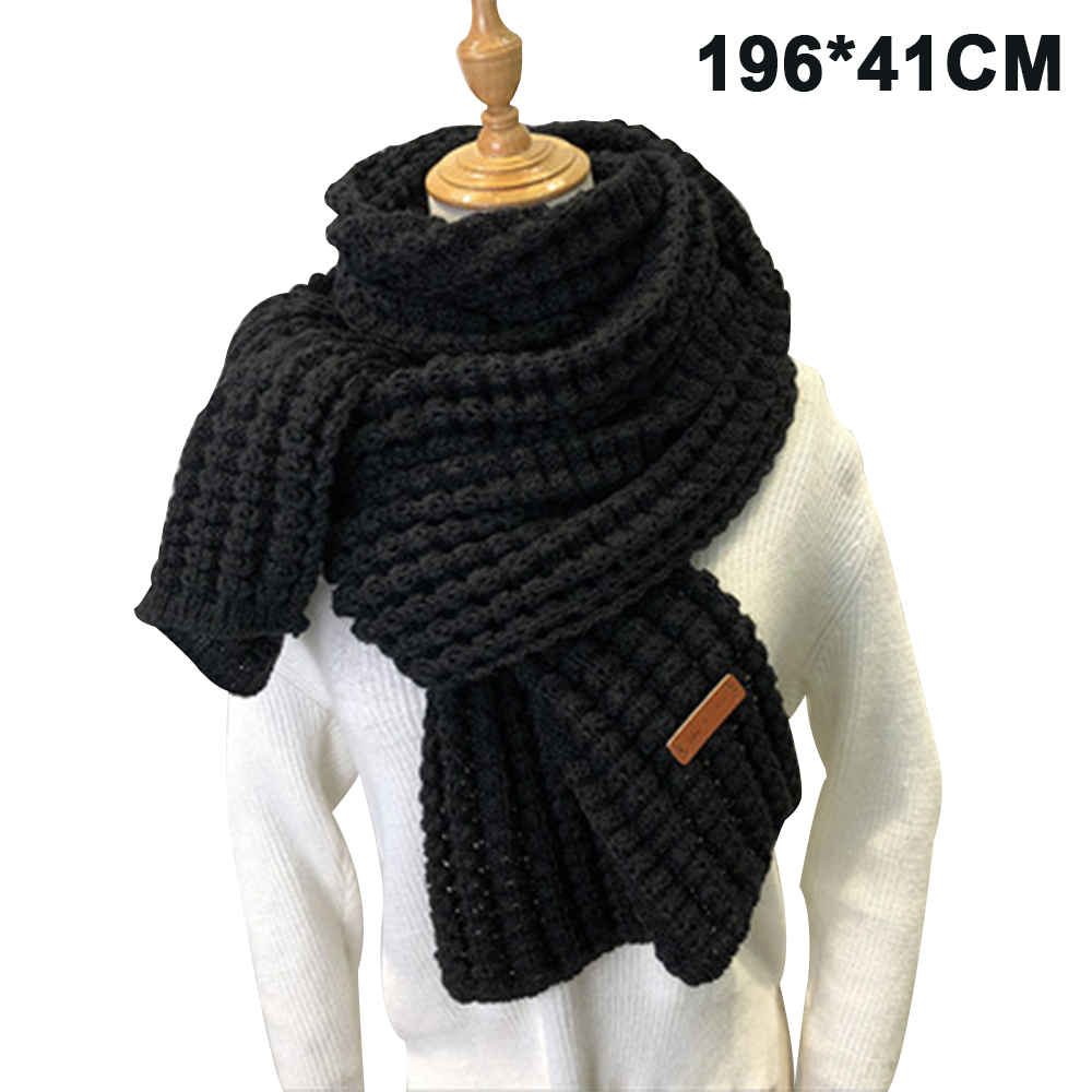 Perfekt für Herbst Winter Strick-Schal &
