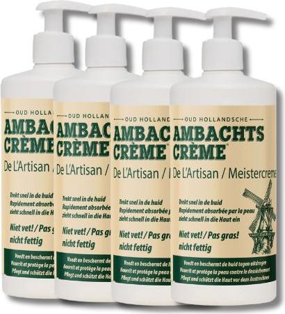 Ambachtscrème Oud Hollandsche Ambachtscreme - Meistercreme– 450 ml – 4 Stück