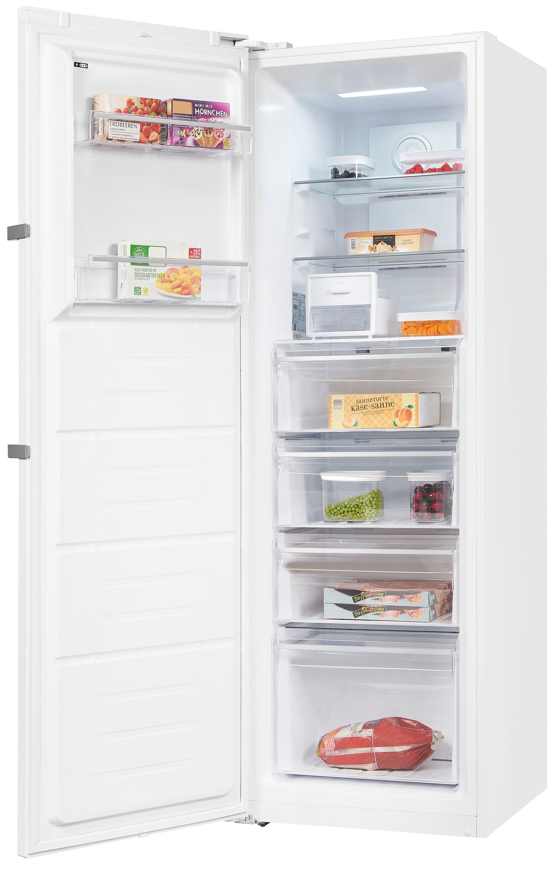 Exquisit Gefrierschrank GS295NFH040E weiss Kaufland.de