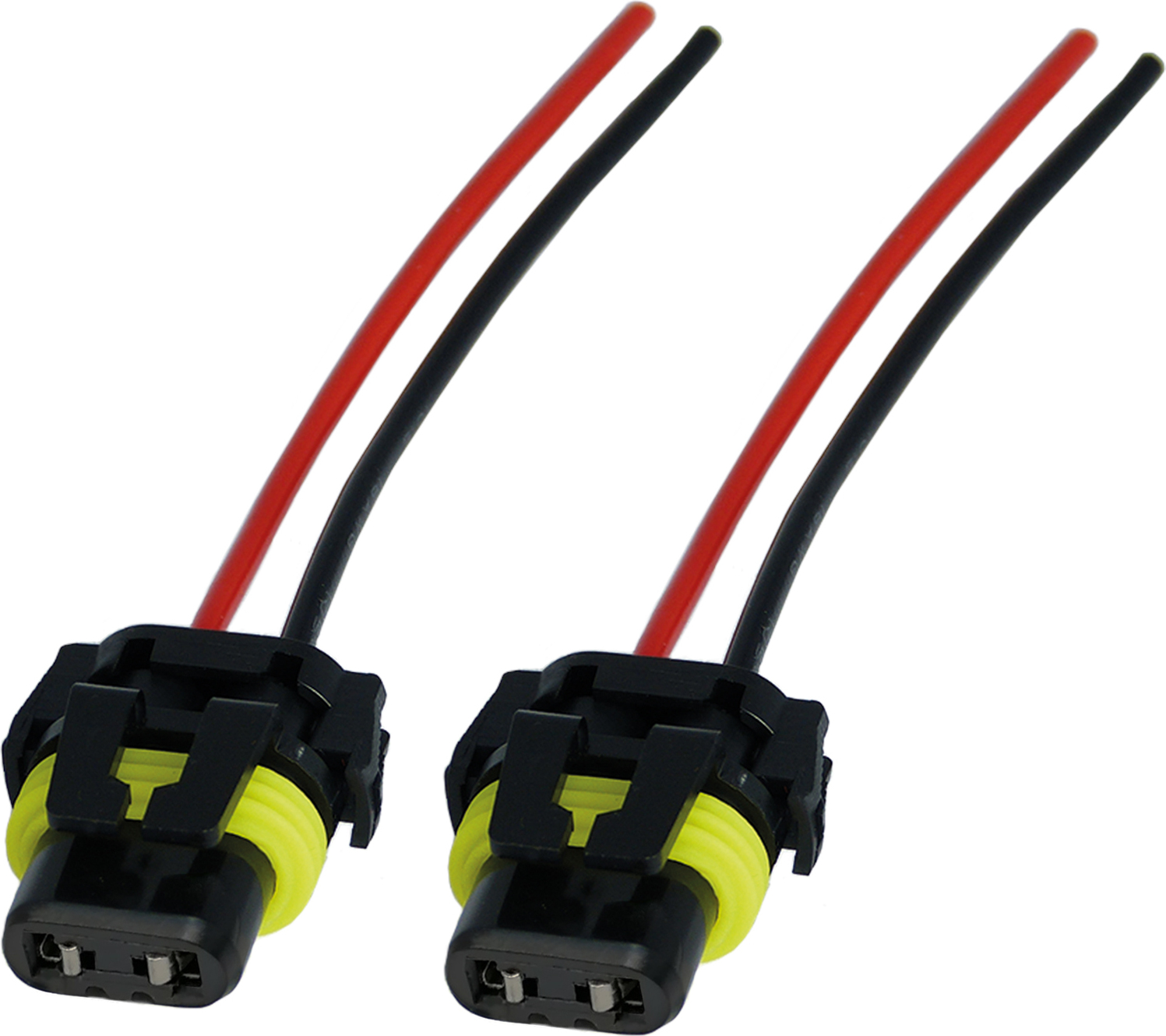 L & P Car Design 2x HB3 Stecker Fassung Sockel Lampenfassung Lampensockel Lampenstecker 9005 P20d mit Kabel B566-2-2