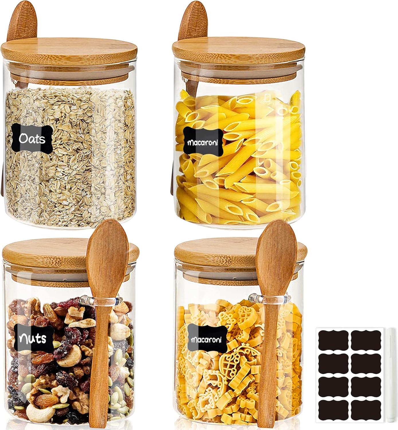 OEM Glasbehälter - Set aus 4 - Luftsich - 540ml - Borosilicatglas 2026