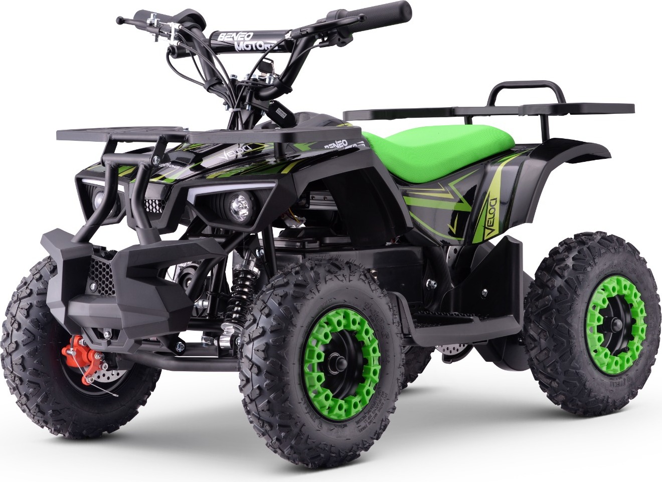 ATV - Mini-Quad für Kinder Beneo Motors Veloci Grün - 800W QUAD_VELOCI_E-QD08_GREEN