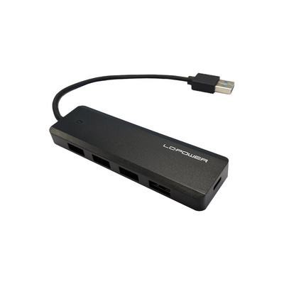 LC-Power LC-HUB-U3-4-V2 USB 3.2 Gen.1x1 4-portový USB-Hub
