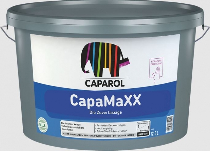 CAPAROL Farben Caparol CapaMaXX, Wandfarbe, altweiß, 12,5l