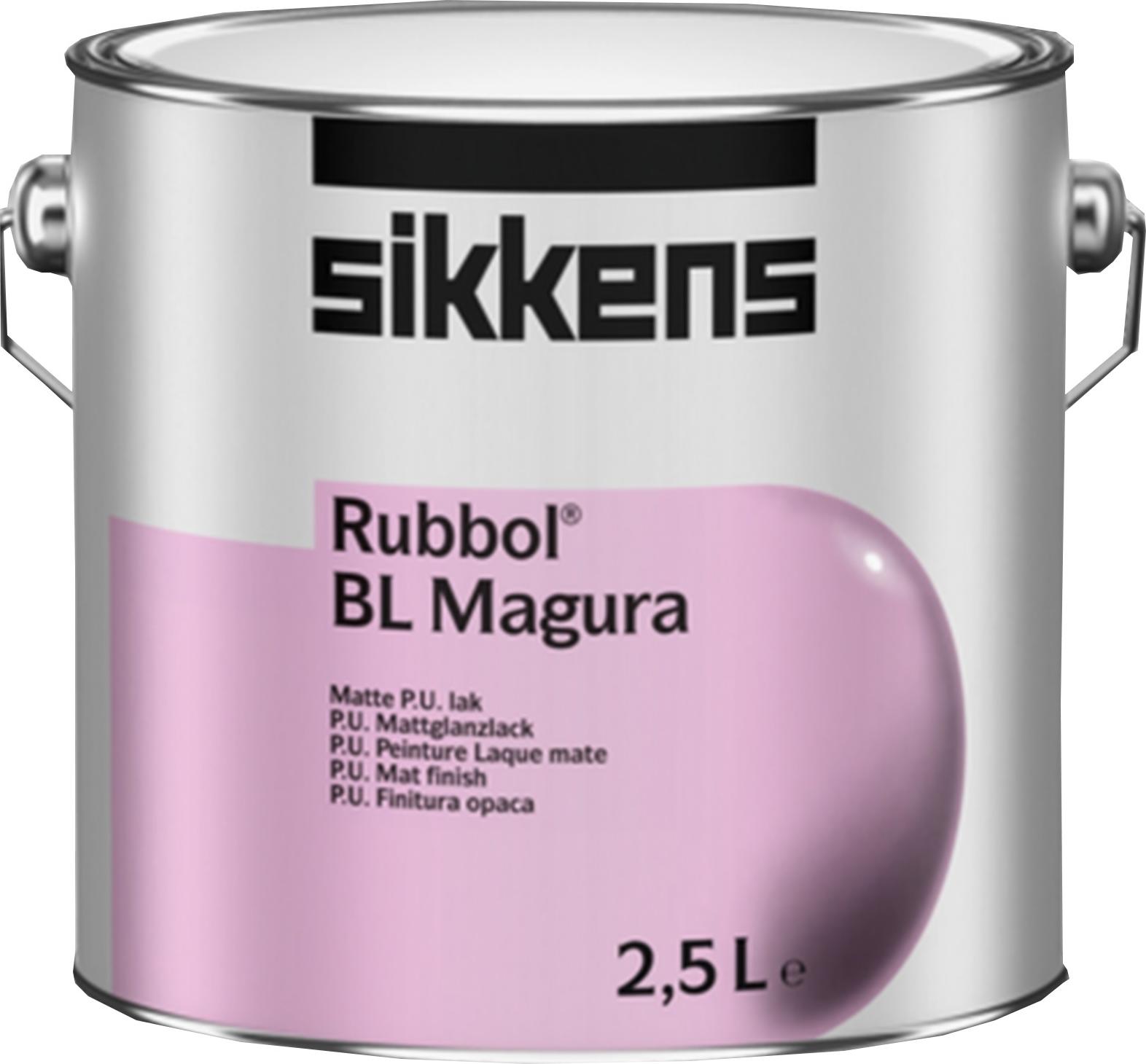 Akzo Nobel 0,5 Liter Sikkens Rubbol BL Magura weiss Weißlack Acryllack PolyurethanLack 5244538
