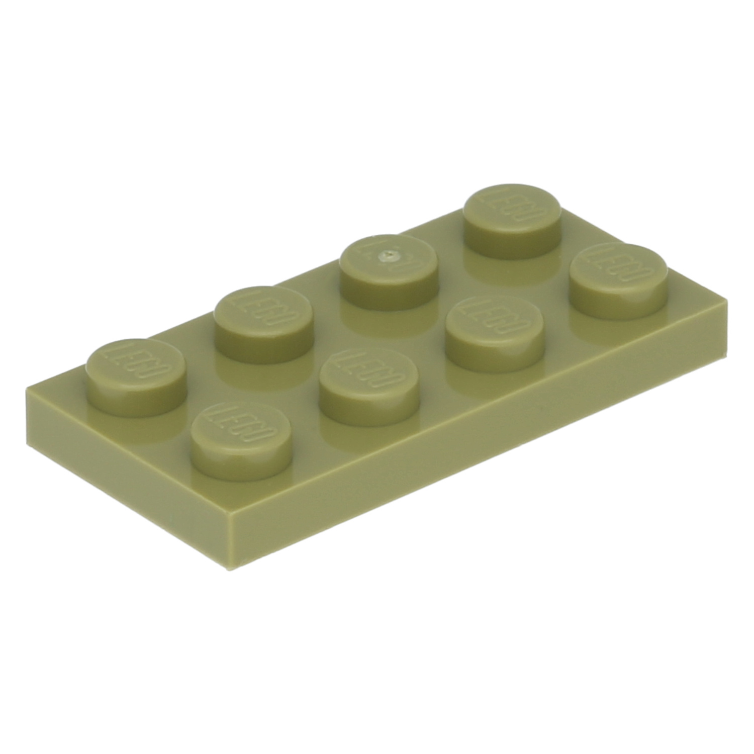 Lego® 50 ks 3020 Dosky Dosky 2x4 časť Basic 50 olivovo zelená