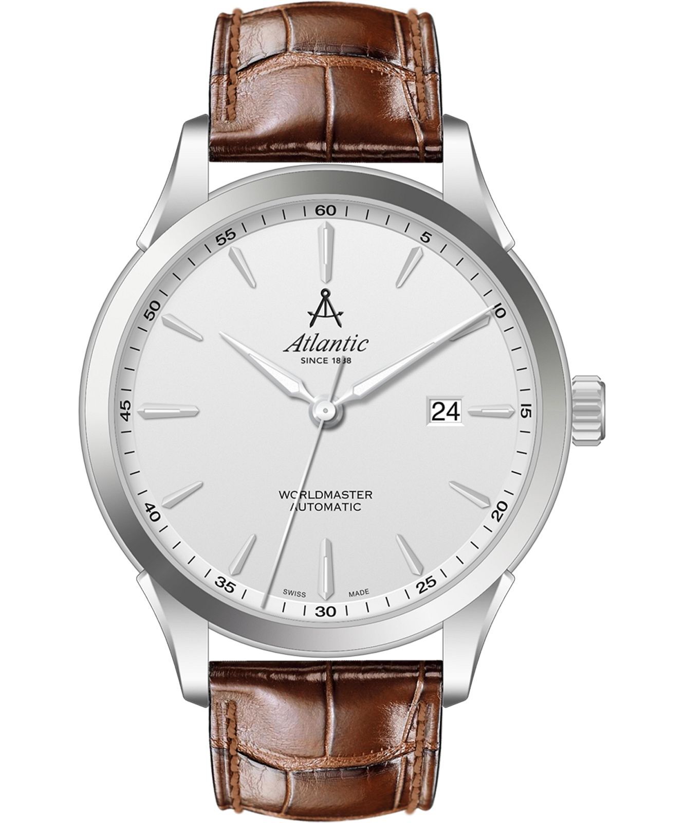 Uhr Atlantic Herren Braun atlantic-52759.41.21S