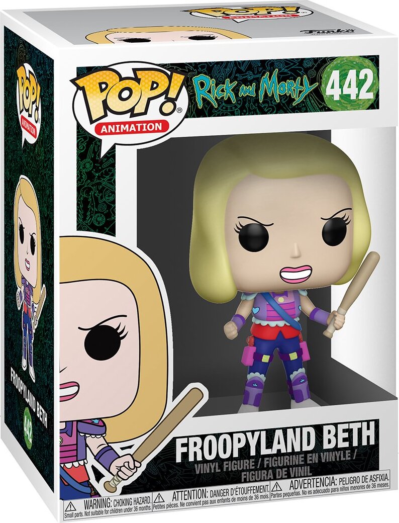 Rick & Morty - Froopyland Beth 442 - Funko Pop! - Vinyl Figur 35592