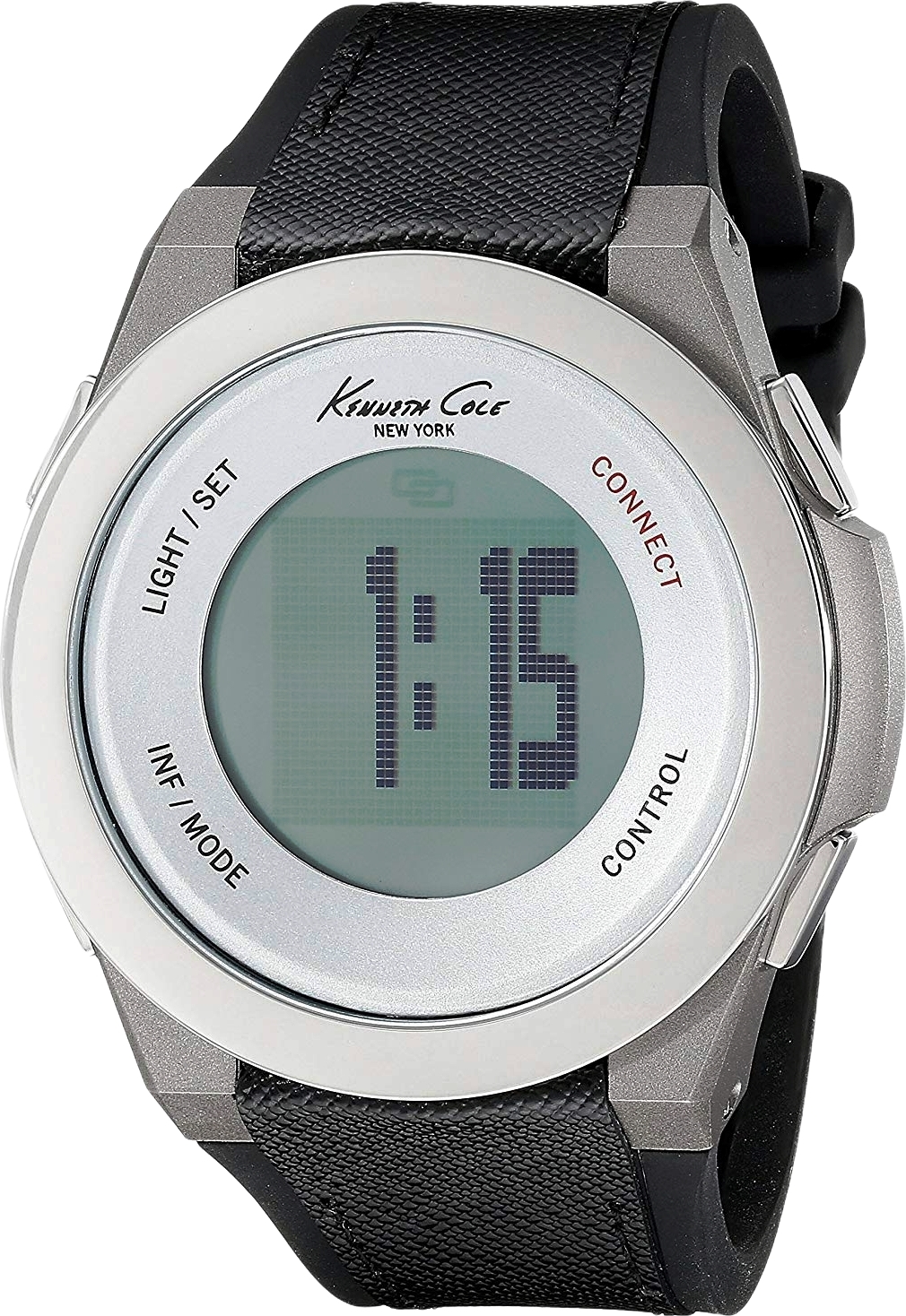 Kenneth Cole New York Uni-Armbanduhr Smartwatch Silikon 10023867