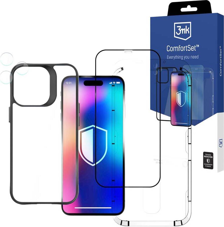 3mk Comfort Iphone 14 Pro Max6.7 Handyhlle One Size Z-3mk Comfort Set 4 in 1(1)