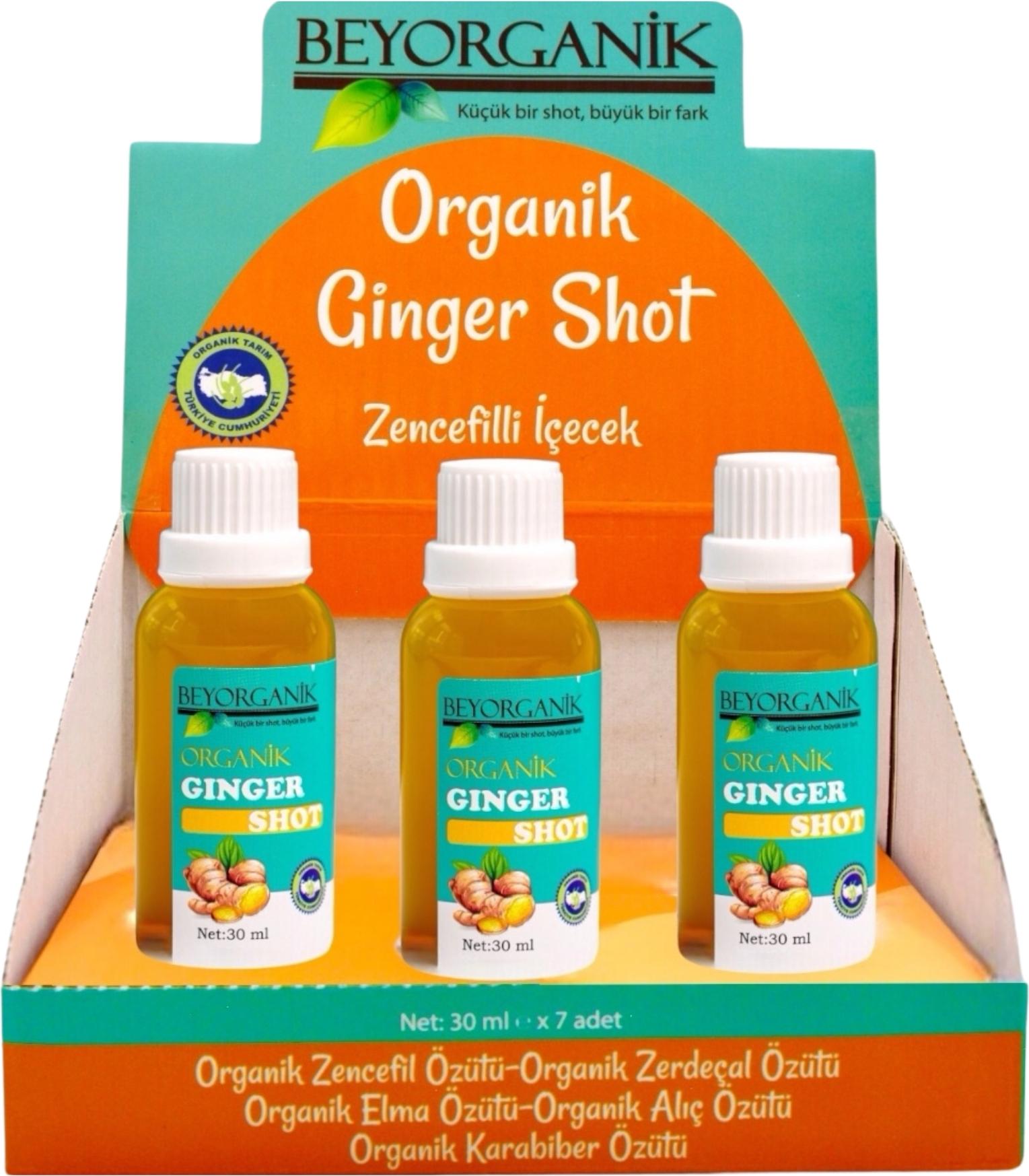 Beyorganik Bio-Ingwer-Shot 7er-Pack