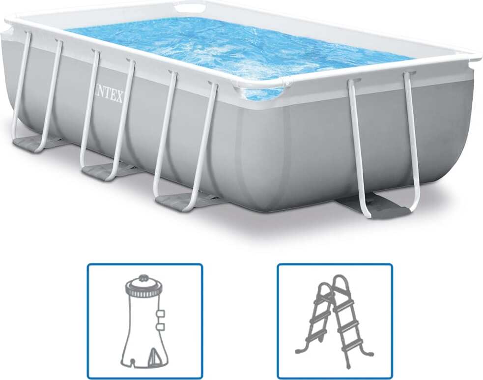Bazénová súprava Intex Prism Frame Rechteckig 300 x 175 x 80 cm