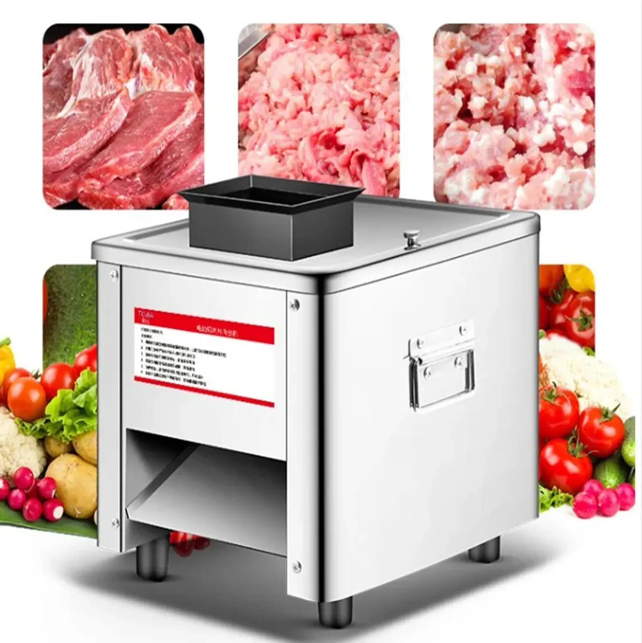 Topchances 220V Elektrischer kommerzieller Fleischschneider, Fleischzerkleinerungsmaschine,21mm