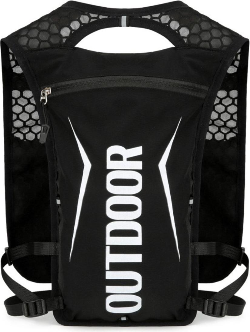 INF Leichter Atmungsaktiver Fahrradrucksack für Outdoor Sport Marathonlauf Schwarz 404430