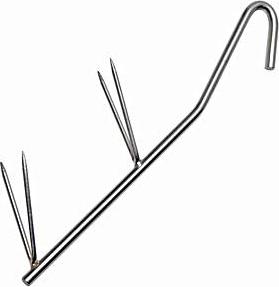 Zebco 5 Räucherhaken V-Räucherhaken 17cm 6251011