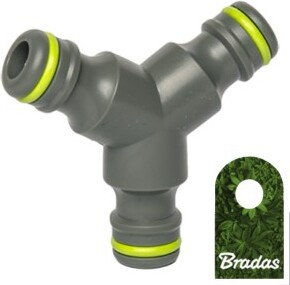 Y-Stück Schlauchverbinder Schlauchanschluss LIME LINE LE-2210 BRADAS